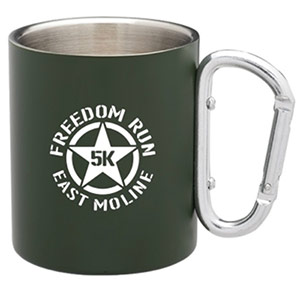 Photo of green stainless steel mug